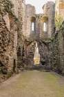 Middleham, Wensleydale, North Yorkshire, England. Middleham Castle, childhood home of Richard III. Art Print
